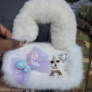 Luxury Fur Kids Handbag Collection – Cute Princess Mini Bag