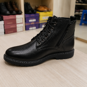 Premium Men’s Leather Ankle Boots